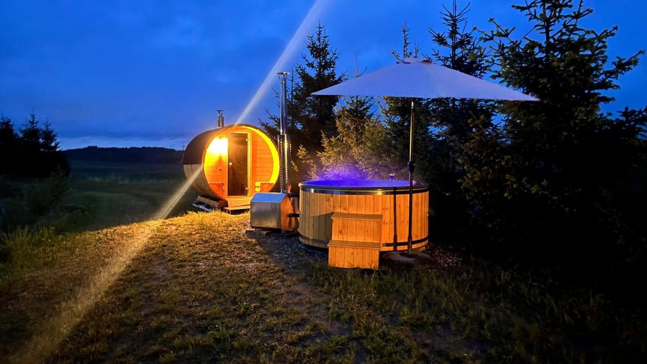 Domki Przy Osrodku Narciarskim Trzepowo Hotel Trzepowo  Buitenkant foto